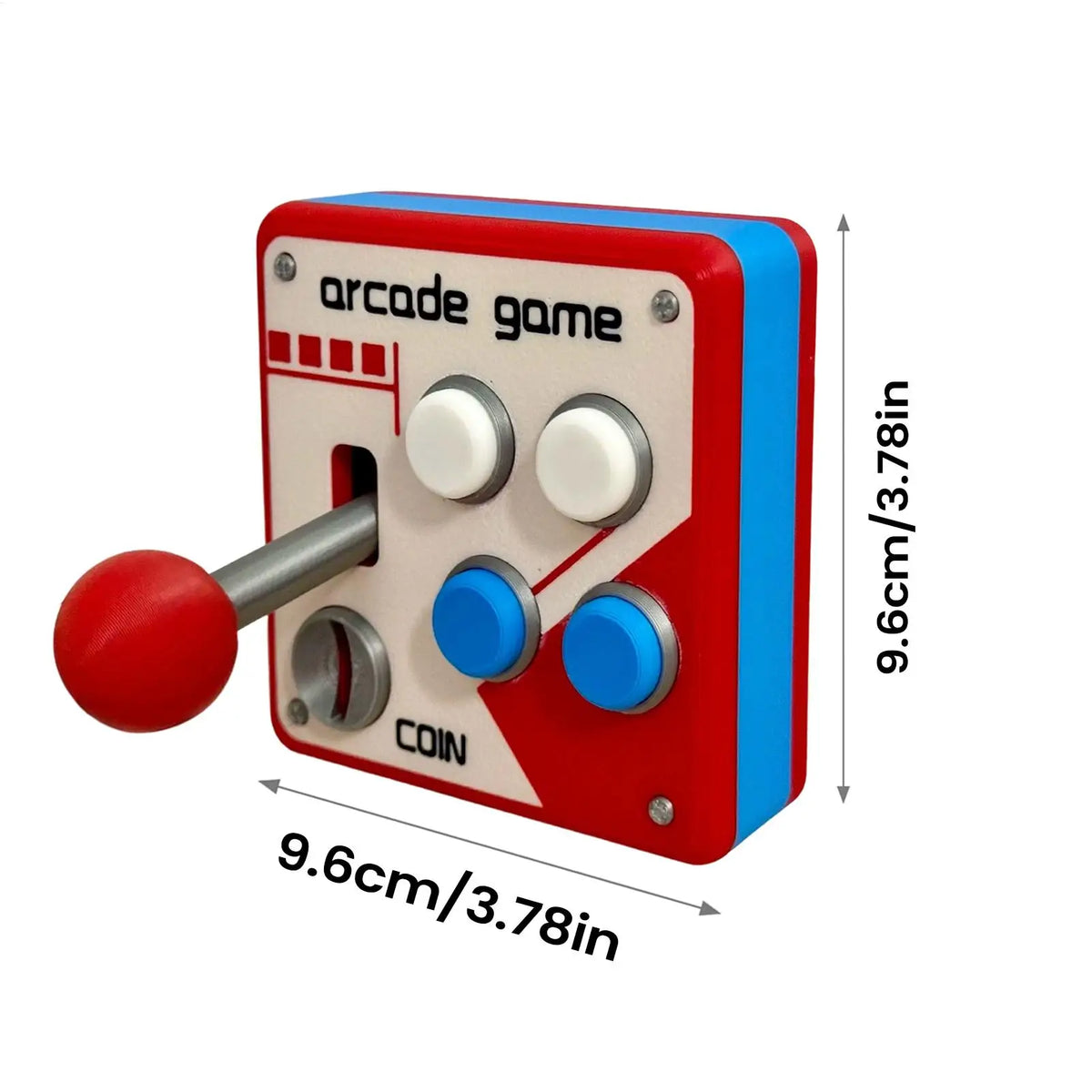 Retro Arcade Joystick 3D Printed Wall Plate Cover | Game Room Decor