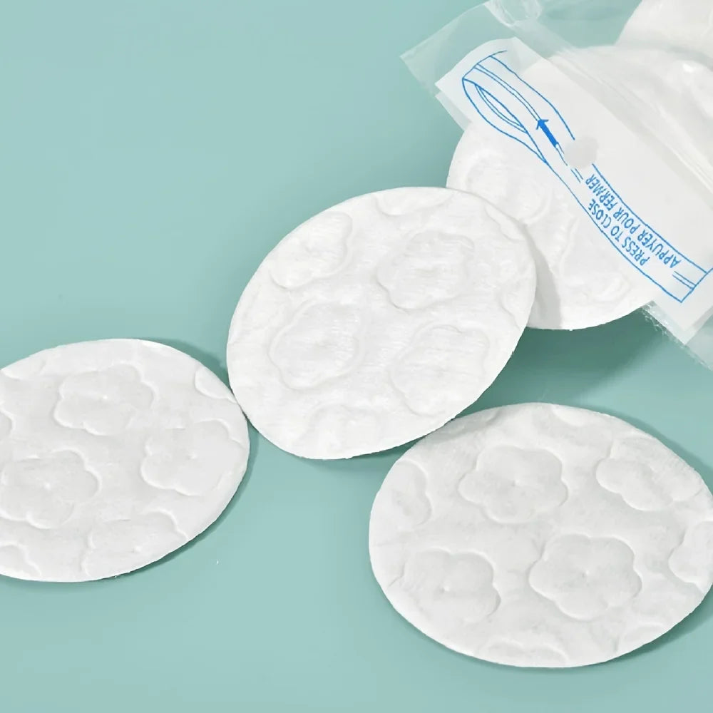 200pcs Disposable Double-Sided Cotton Makeup Remover Pads