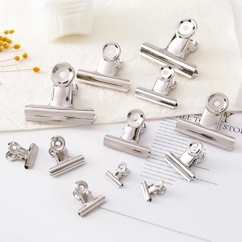 10-Pack Stainless Steel Food Bag Sealing Clips – Airtight & Reusable