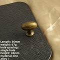 Antique Bronze Cabinet Handles & Drawer Pulls | Zinc Alloy