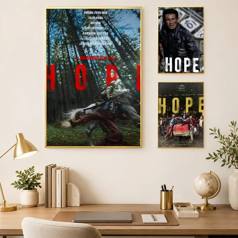 Movie H-Hope Self-Stick HD Wall Art Poster – Waterproof Decor
