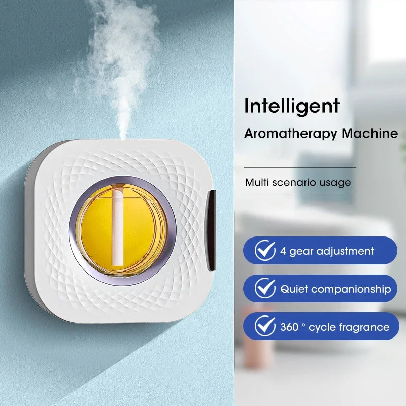 NOCCLILI Automatic Aroma Diffuser | Desktop & Wall-Mount Scent