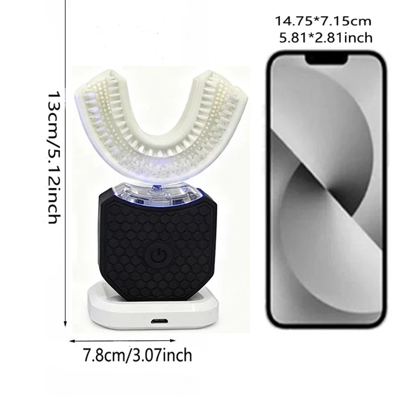 U-Shaped Ultrasonic Electric Toothbrush with UV Light | Adult