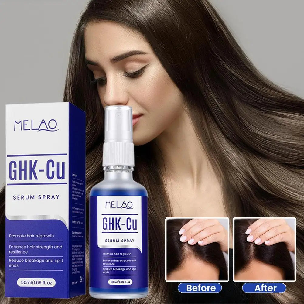 GHK-Cu Copper Peptide Hair Growth Serum 50ml | Thicker Hair