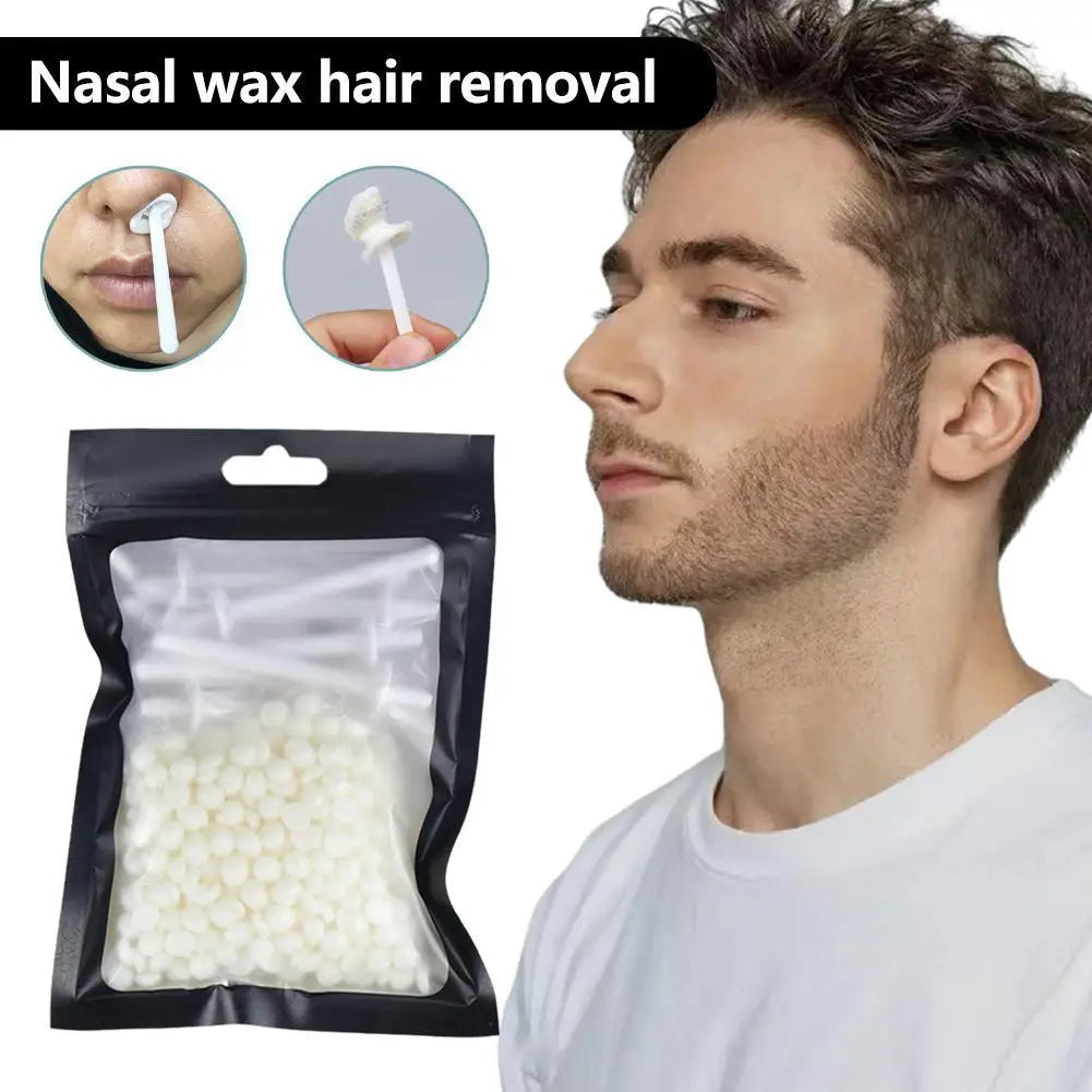 Painless Nose & Ear Wax Hair Removal Kit – Men & Women