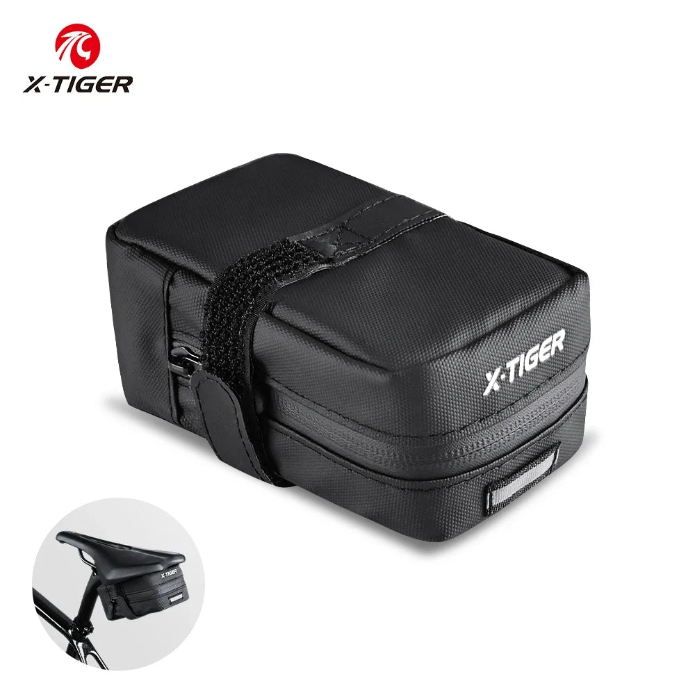 X-TIGER Mini Waterproof Bicycle Saddle Bag | Reflective Tail Bag