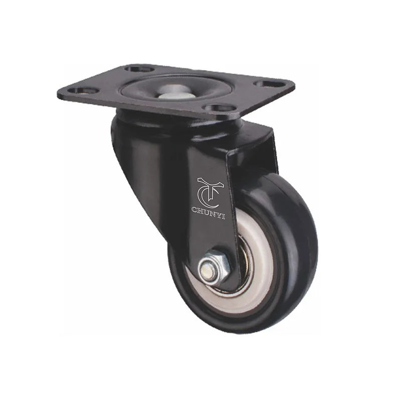 Swivel Caster Wheels 1.5"/2" with Brake M8/M10 Threaded Stem