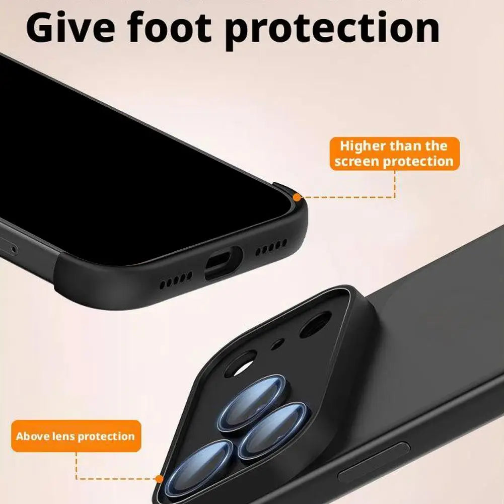TPU Bumper Case iPhone 17 / Air / Pro Max – Camera Lens Protection