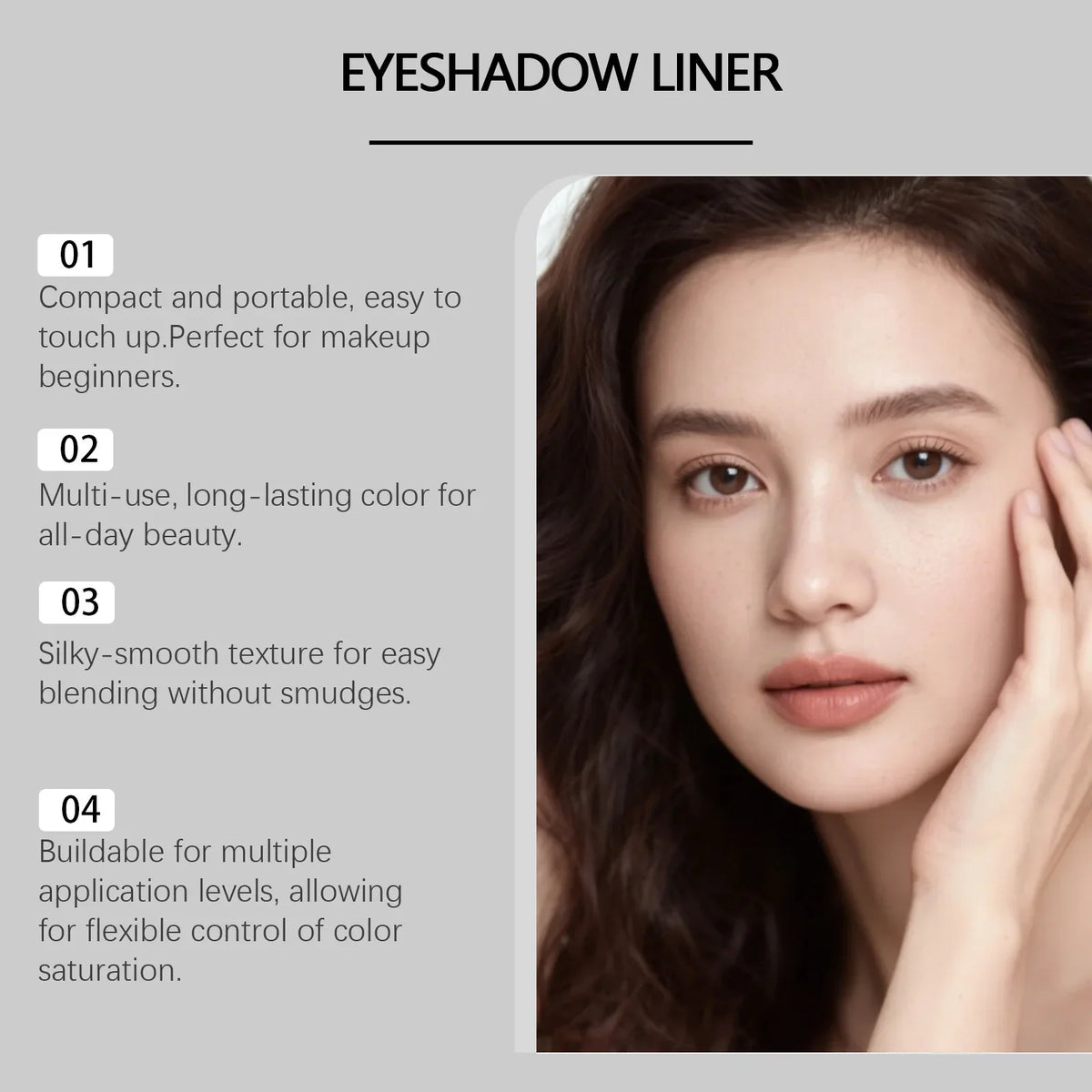2-in-1 Waterproof Eyeshadow & Eyeliner Pen | 6 Colors