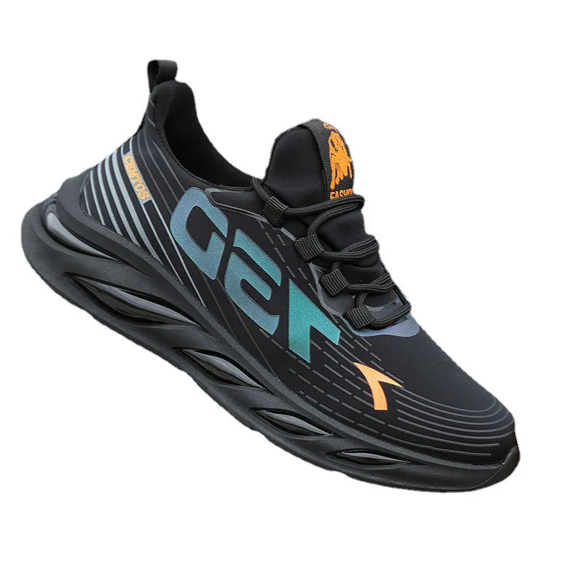 YBQJOO Men's Breathable Casual Sneakers – Lightweight Non-Slip