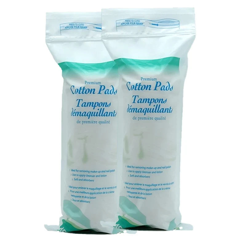200pcs Disposable Double-Sided Cotton Makeup Remover Pads