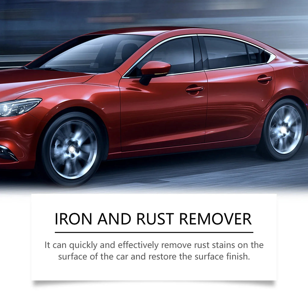 Car Rust Remover Spray | Iron & Brake Dust Cleaner 120ml