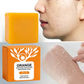 Orange Enzyme Brightening Soap Bar | Gentle Exfoliating 100g