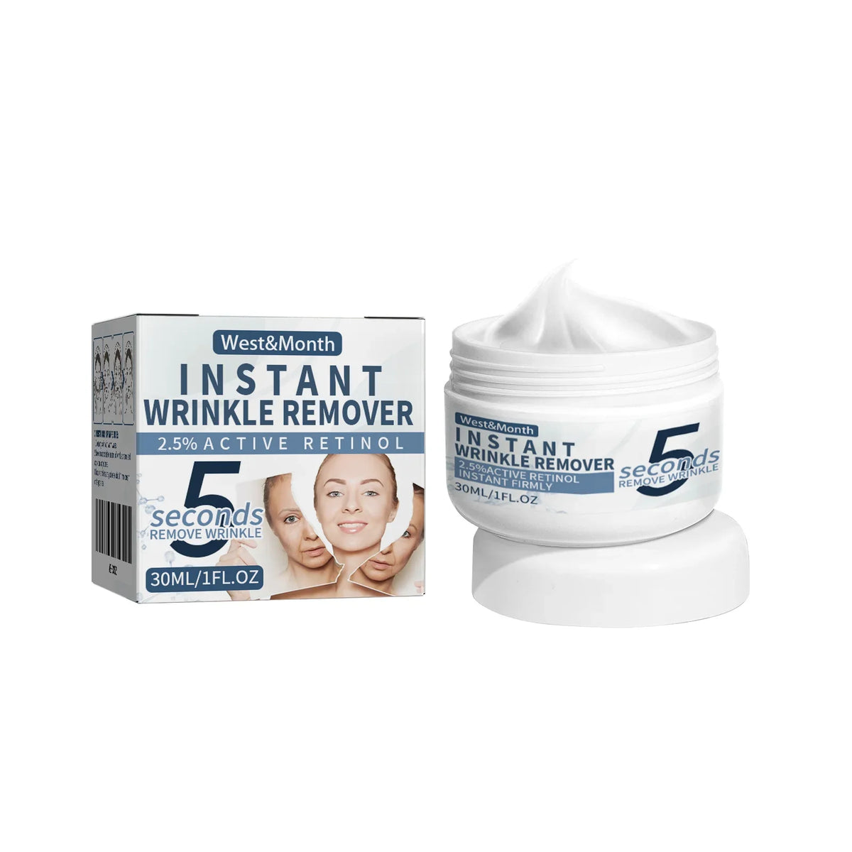 Retinol Anti-Wrinkle Face Cream – Deep Hydrating & Firming 30ml