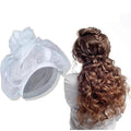 Drawstring Net Plopping Cap | Curly Hair Drying Bonnet