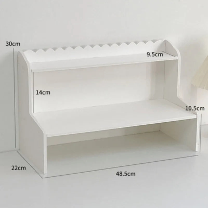 Desktop Multi-Layer Shelf – Stationery, Books & Cosmetics