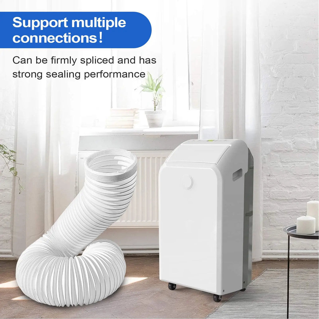Flexible Portable AC Exhaust Hose – Steel Wire Vent Tube