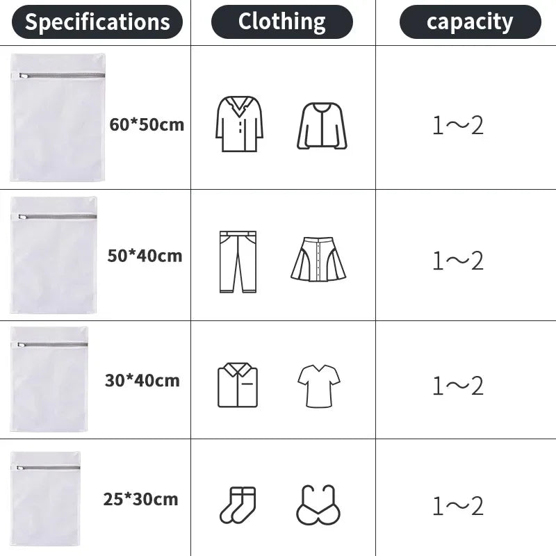 Mesh Laundry Bags for Washing Machines | Reusable Polyester Net