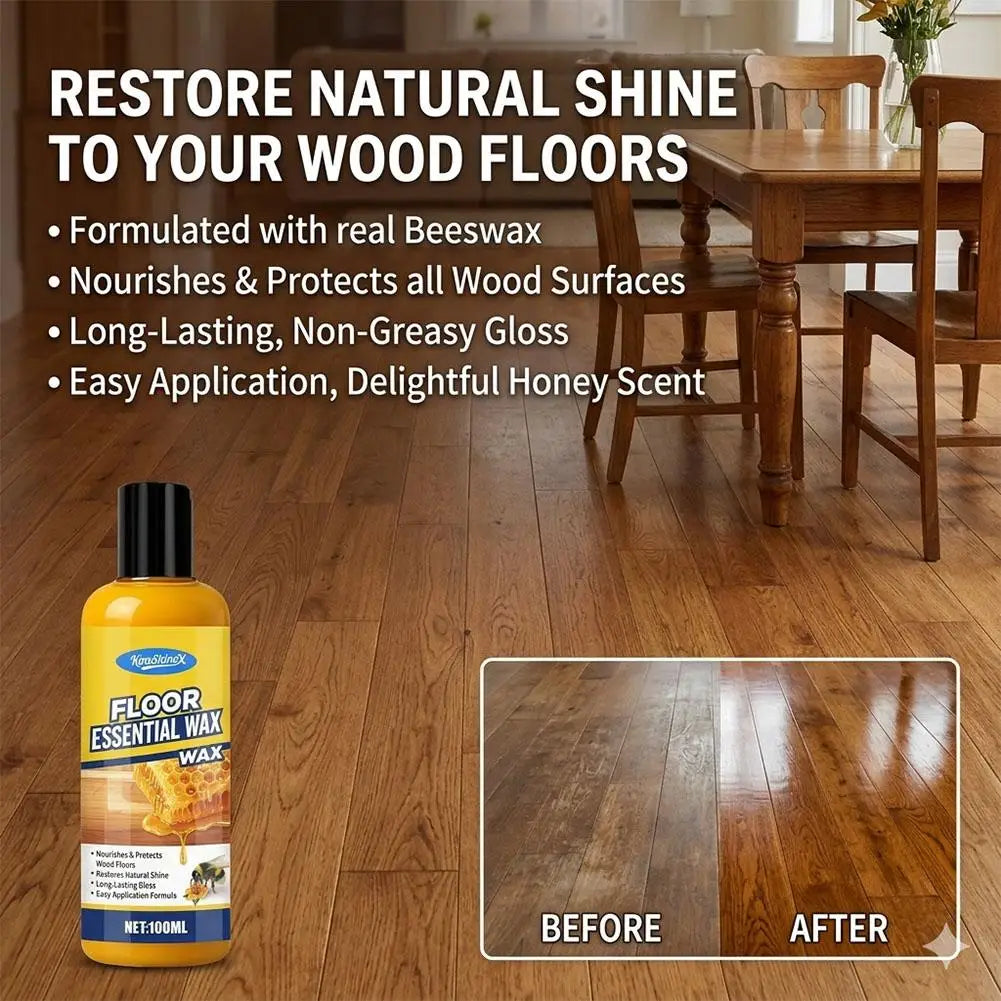Beeswax Wood Conditioner & Furniture Polish – 100ml
