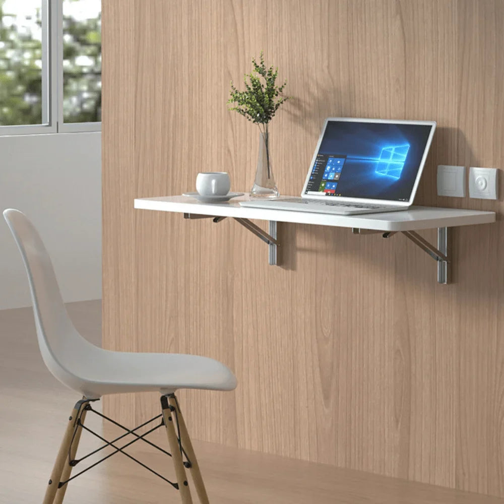 Black Finish Camper Van Folding-bracket Table Shelf Interior