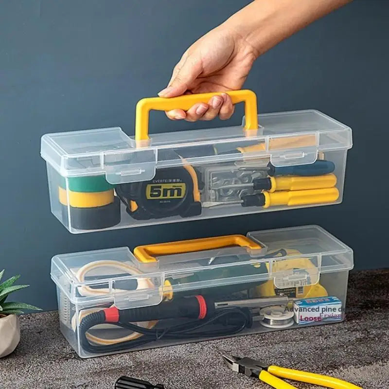 Multi-Compartment Tool Storage Box – Hardware & Screw Organizer