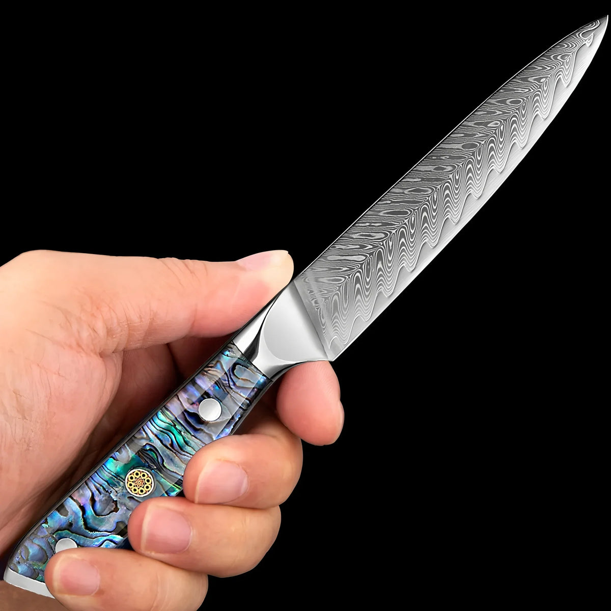 67-Layer Damascus Steel Chef's Knife – Sharp Kitchen Knife