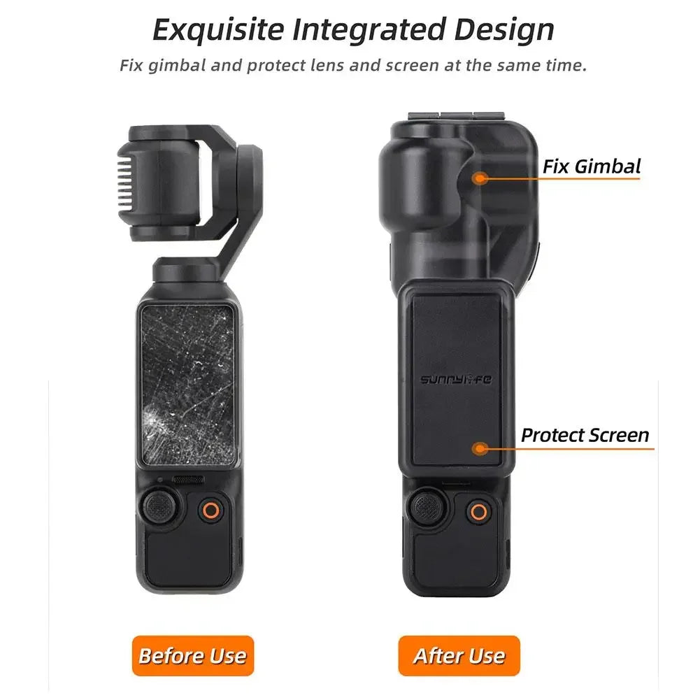 DJI Osmo Pocket 3 Gimbal & Screen Protector – Lens Cover