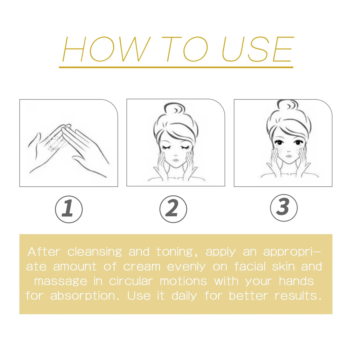 24K Gold Collagen Face Cream – Firming, Brightening & Anti-Wrinkle