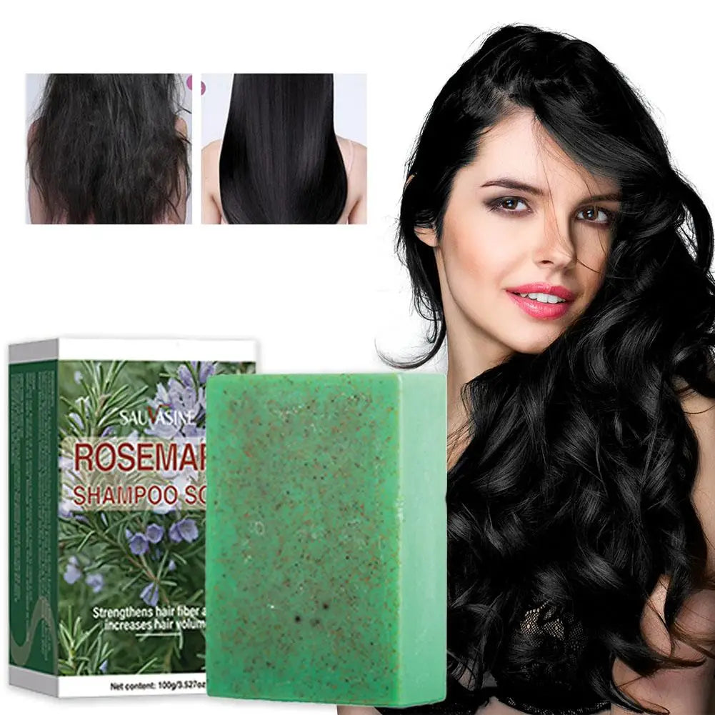 Rosemary Shampoo Bar – Organic Solid Shampoo for Hair Growth