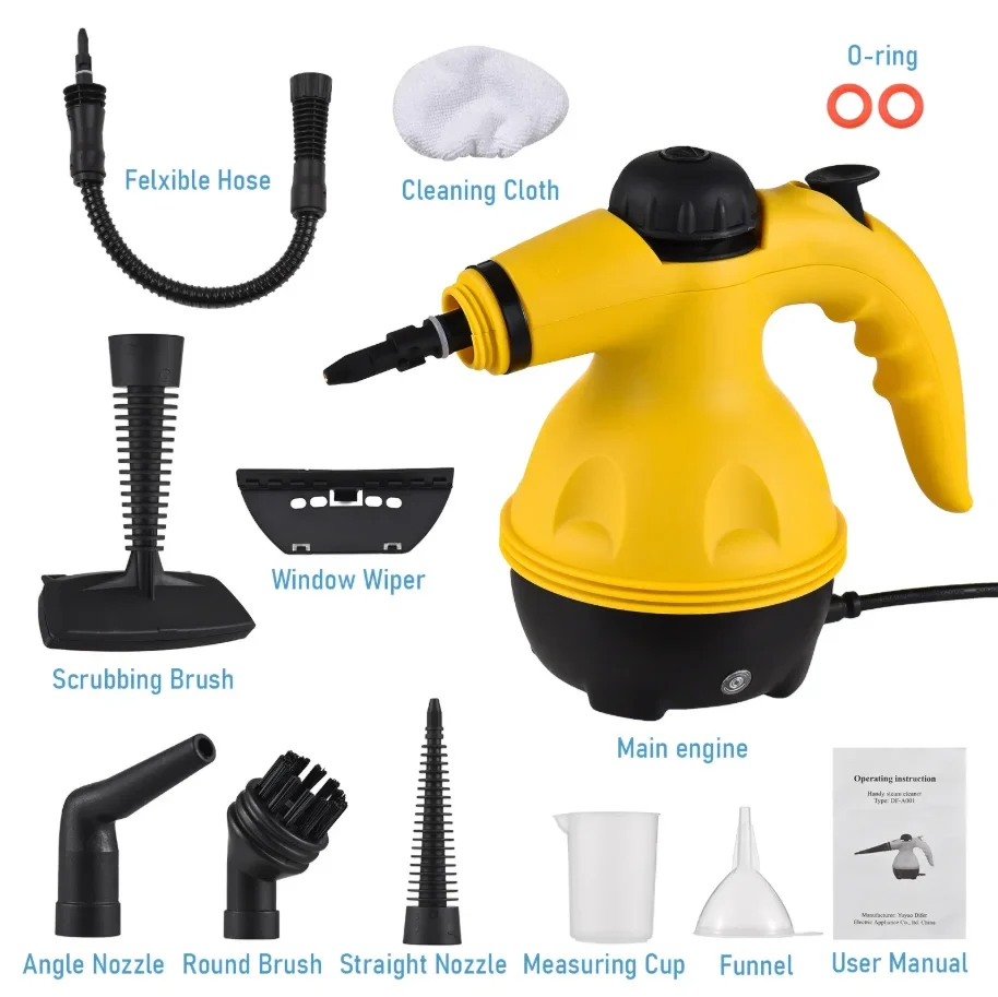 HOMEFISH Handheld Steam Cleaner – Kitchen, Bathroom & Car