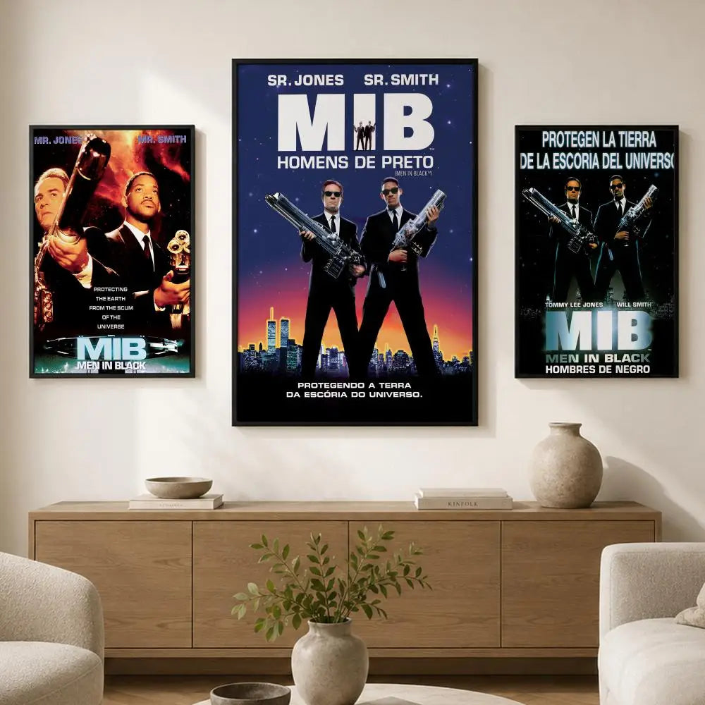 Peel-and-Stick PVC HD Movie Wall Poster – Modern Home Decor