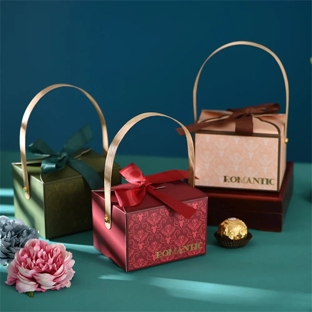 Candy Box Champagne Bags Birthday Baby Shower Favors Handheld