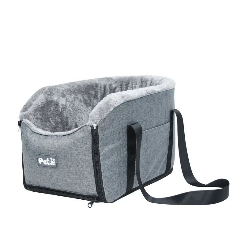 Pet Car Cat Dog Beds Center Console Bags Cushions Seats Handbags