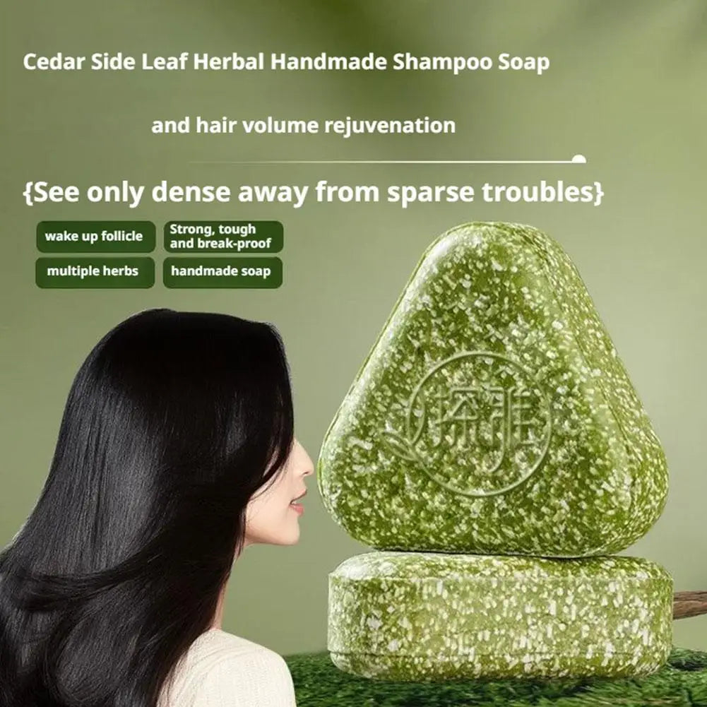 Natural Herbal Hair Growth Soap – Platycladus & Ginseng