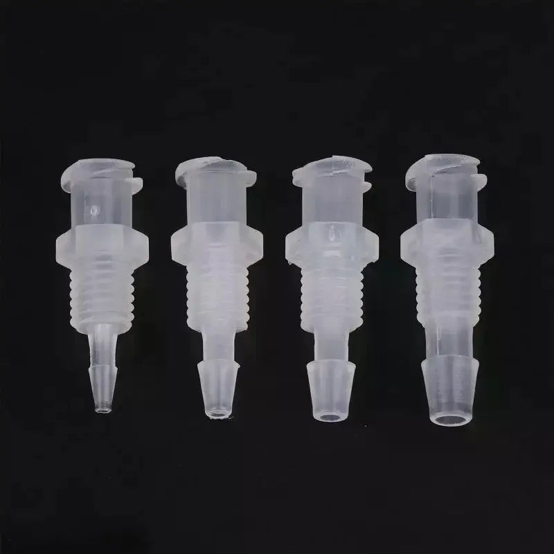 Luer Lock Adapter – PP Plastic Straight Through Air Valve Fitting