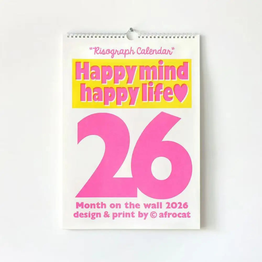 2026 Large Wall Calendar – Full Year Planner with Stickers