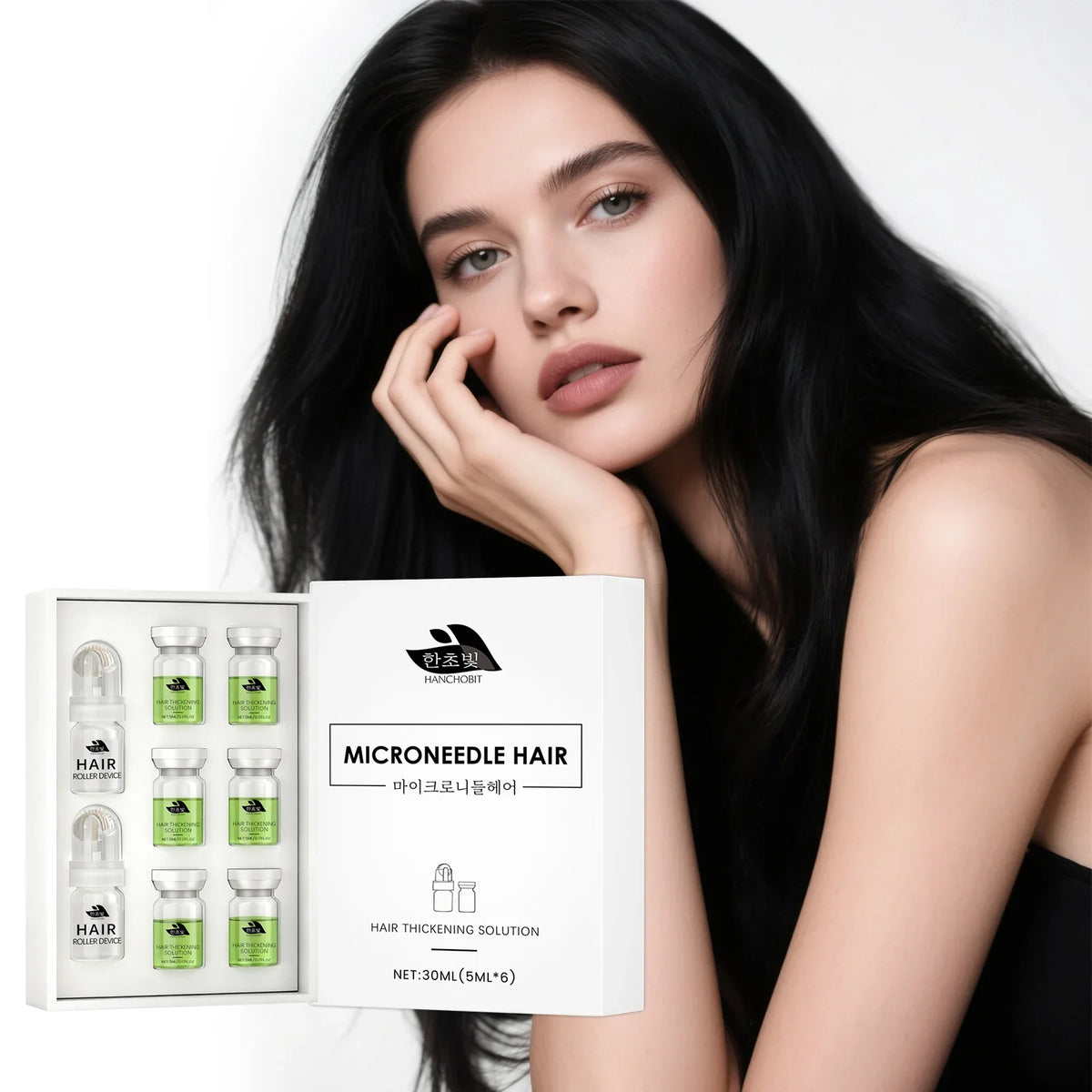 Hair Root Nourishing Roller Serum | Scalp Moisture & Shine