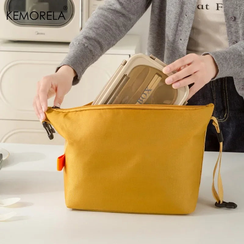 Large Insulated Lunch Bag – Aluminum Foil Bento Cooler Bag