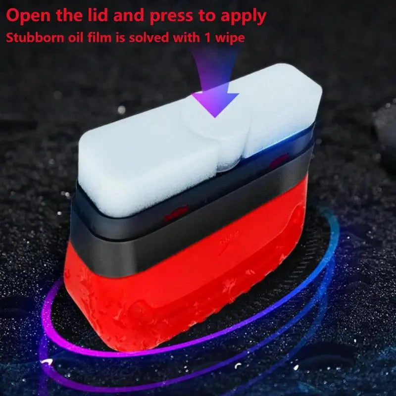 Automotive Oil Film Cleaning Brush Auto Rainproof Glass Remover All 1