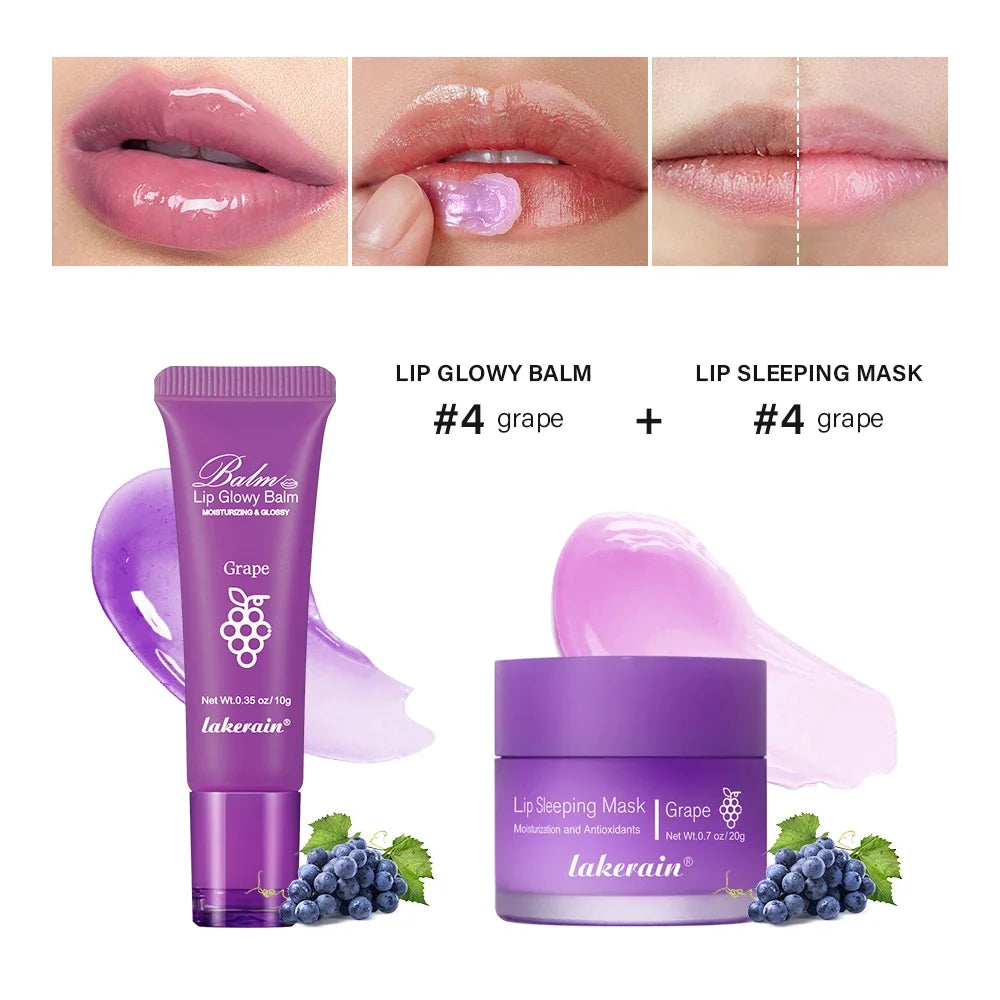 ibcccndc Lip Care Kit – Glowy Balm & Overnight Sleeping Mask