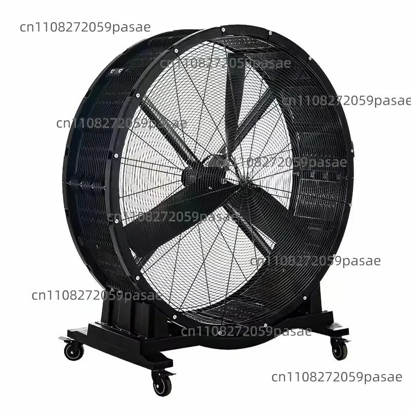 Industrial Wall-Mounted Axial Cooling Fan 220V | Large Mobile