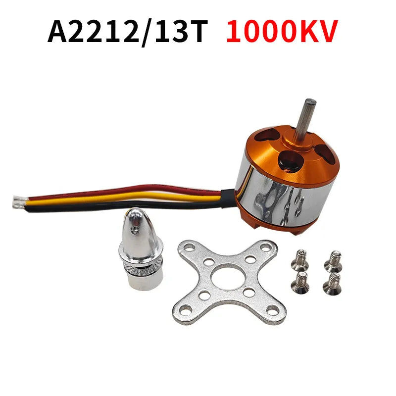 A2212 Brushless Motor 30A ESC Servo & Propeller RC Plane Kit