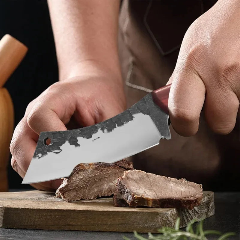 InLeung Handmade Boning Knife – Stainless Steel Wood Handle