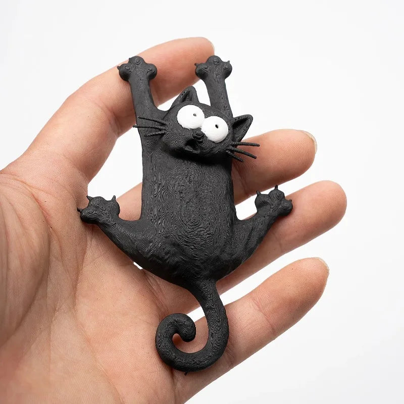 Hang In There Cat Fridge Magnet – Cute Magnetic Decor