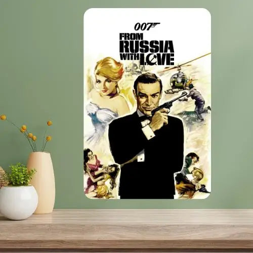 From Russia with Love Classic Movie Metal Poster Sign