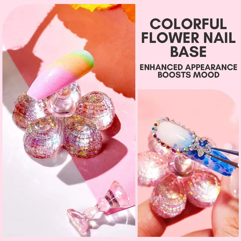 Magnetic Nail Stand Set | Press-On Nail Display & Art Holder