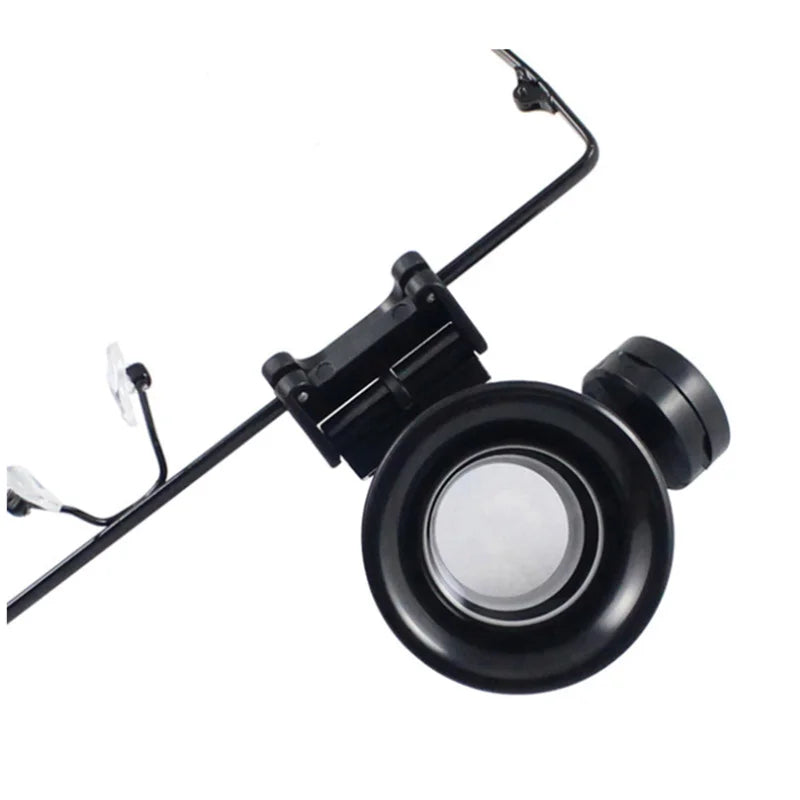 Headband 20X Magnifier Loupe with LED Light | Watch & Jewelry
