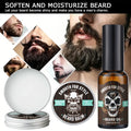 Sandalwood Beard Oil & Balm Set with Argan Oil – Softens & Hydrates