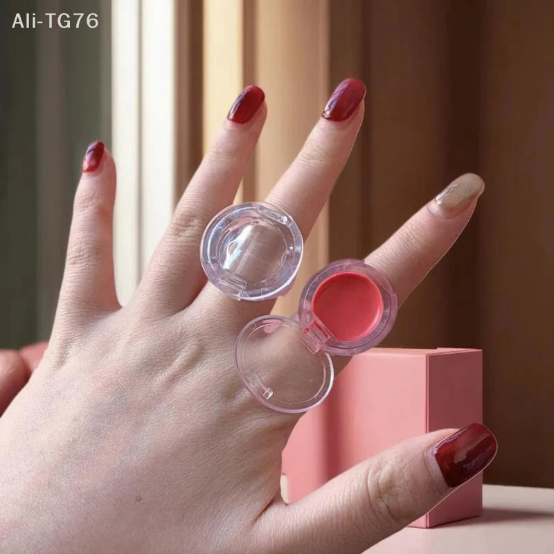 3.5g Ring-Shaped Empty Lip Balm Jar | Mini Cosmetic Container