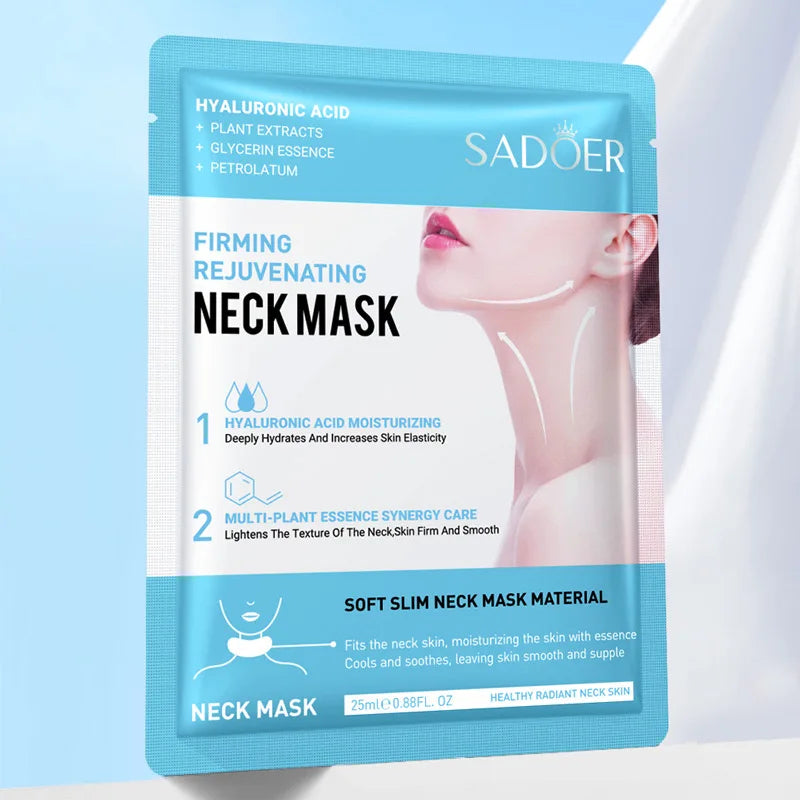 Collagen Hyaluronic Acid Neck Mask – Firming & Brightening